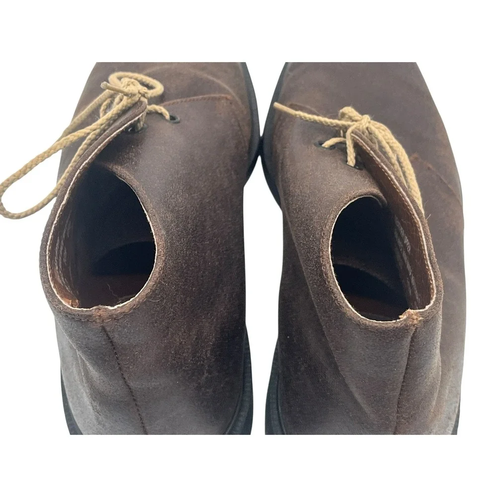 Vintage Bostonian Suede Leather Chukka Desert Boots Men Size 10M Brown 20853